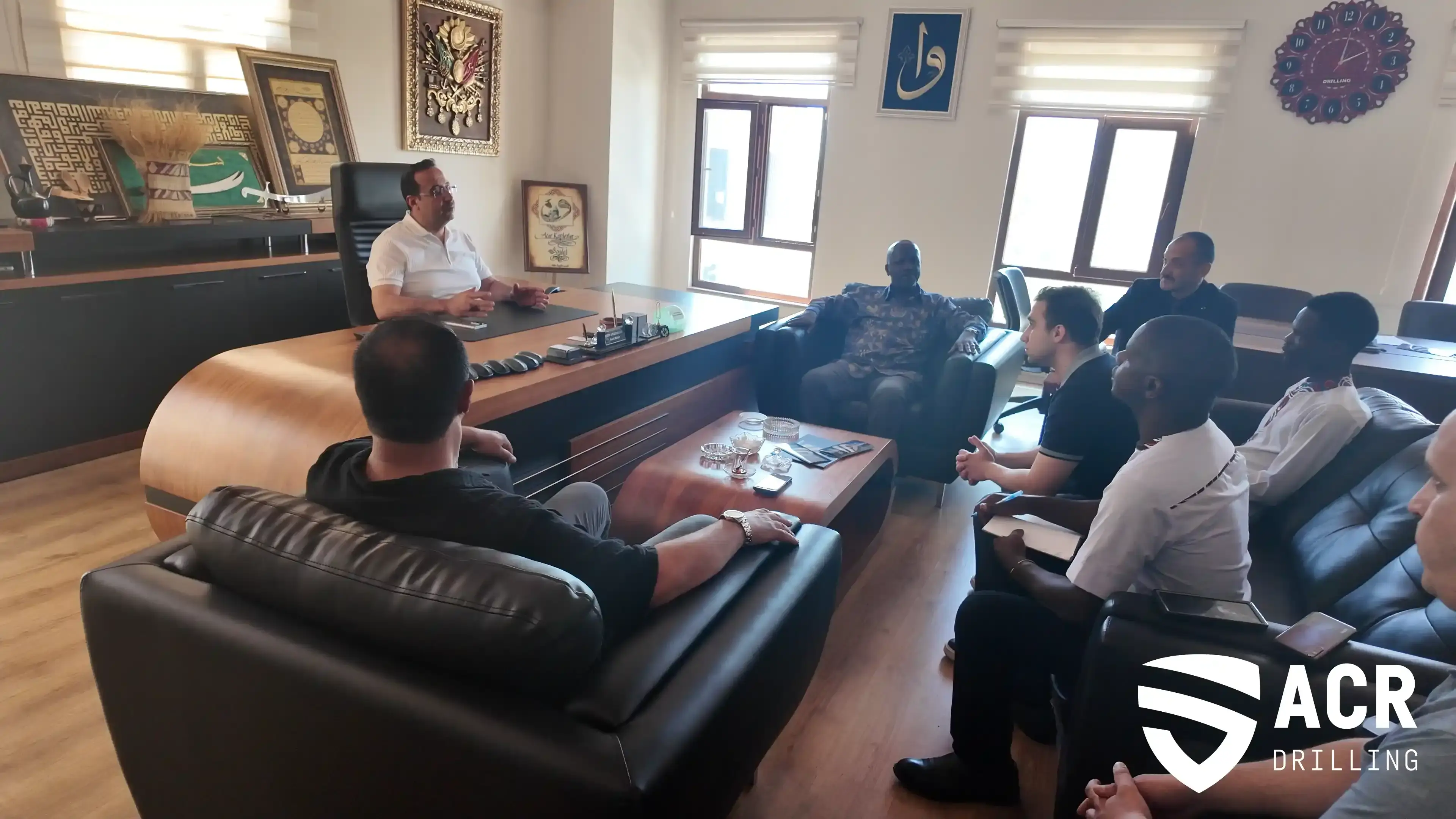 ACR Drilling a accueilli l’Ambassadeur du Kenya dans ses installations de production à Konya